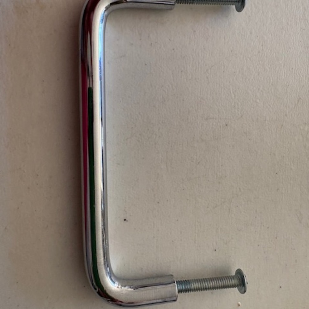 Set of 19 Richelieu Chromed Wire Pull Style Cabinet or Drawer Handles